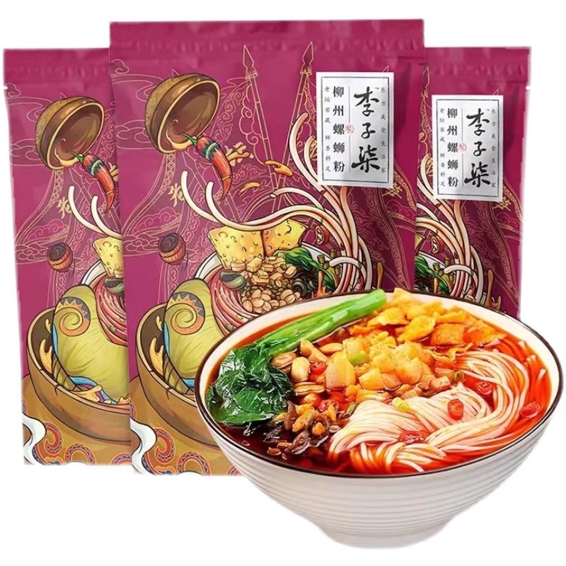 【李子柒加辣加臭400g】螺螄粉現貨購買